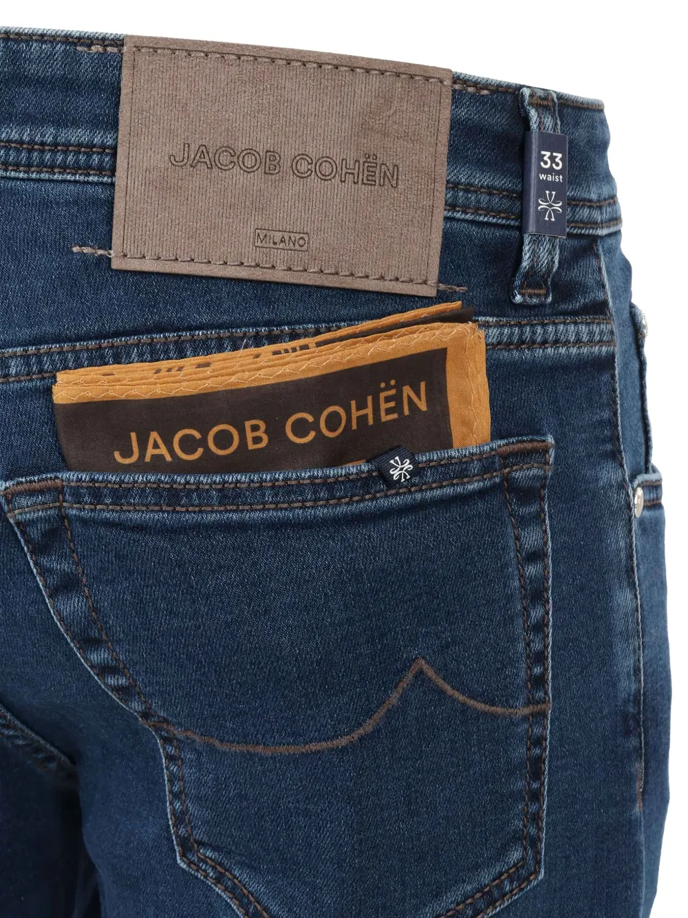 Jacob Cohen Pant 5 Pkt Slim Fit Nick In Blue