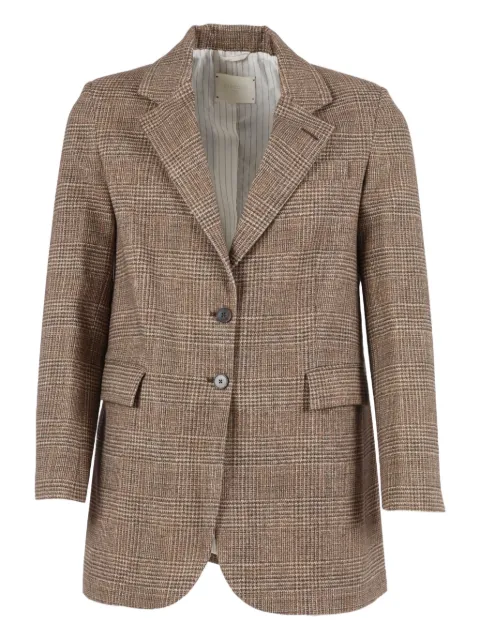 Circolo 1901 checked two-button blazer