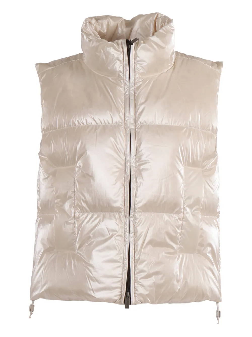 K-Way THILLE THERMO PEARLY puffed gilet - Toni neutri