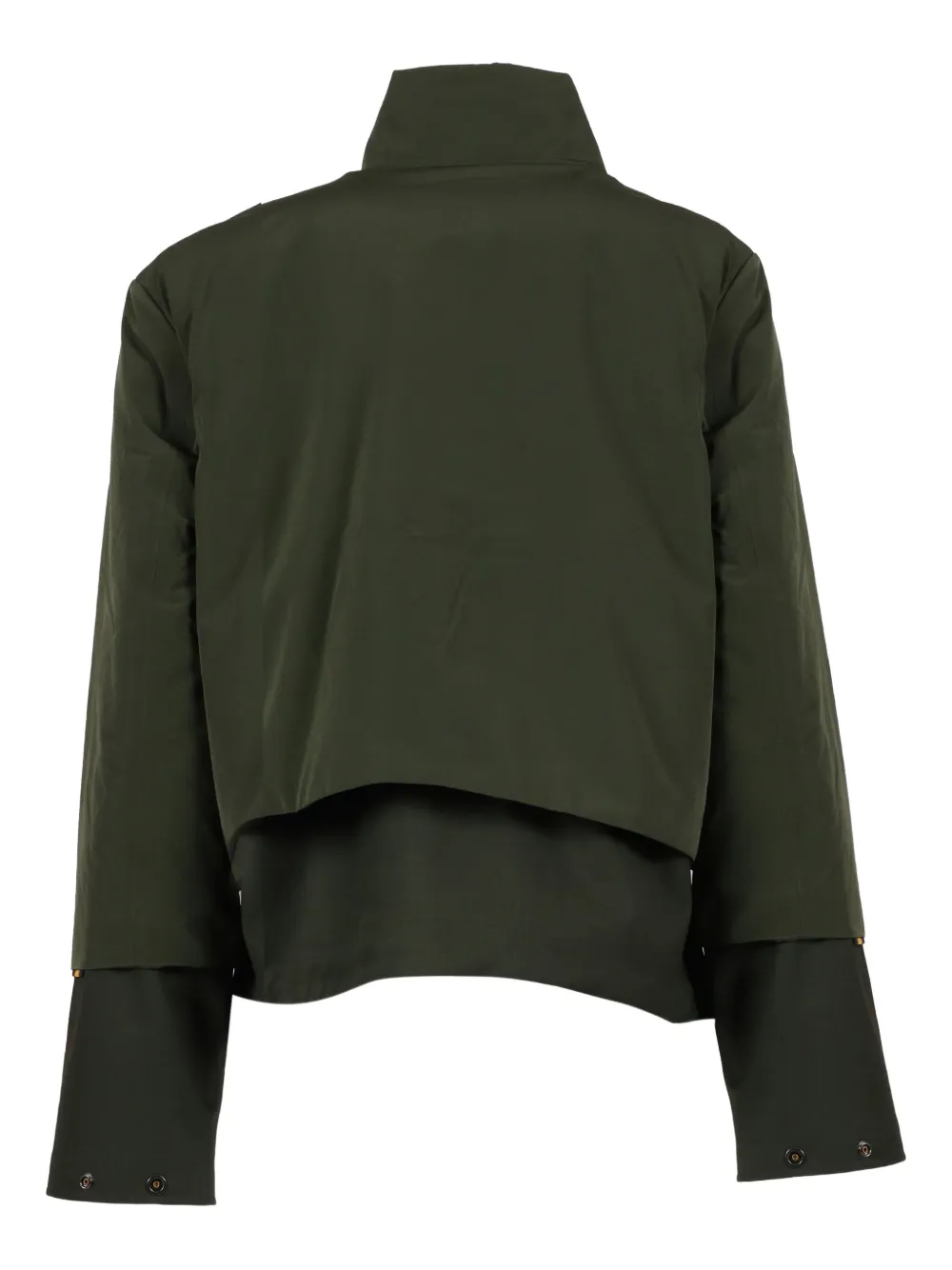 K-way Isan Zip-up Jacket In Green