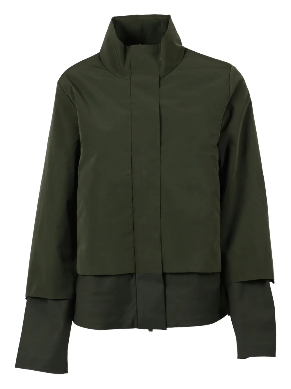 K-way Isan Zip-up Jacket In Green