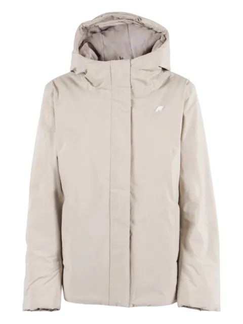 K-Way hooded padded jacket