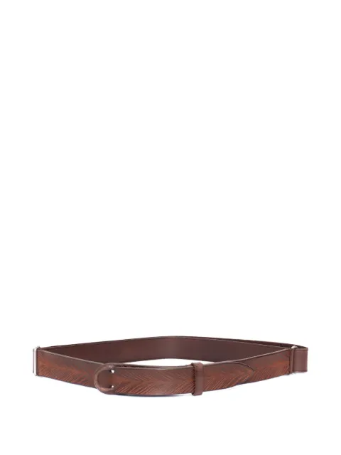 Orciani textured leather belt