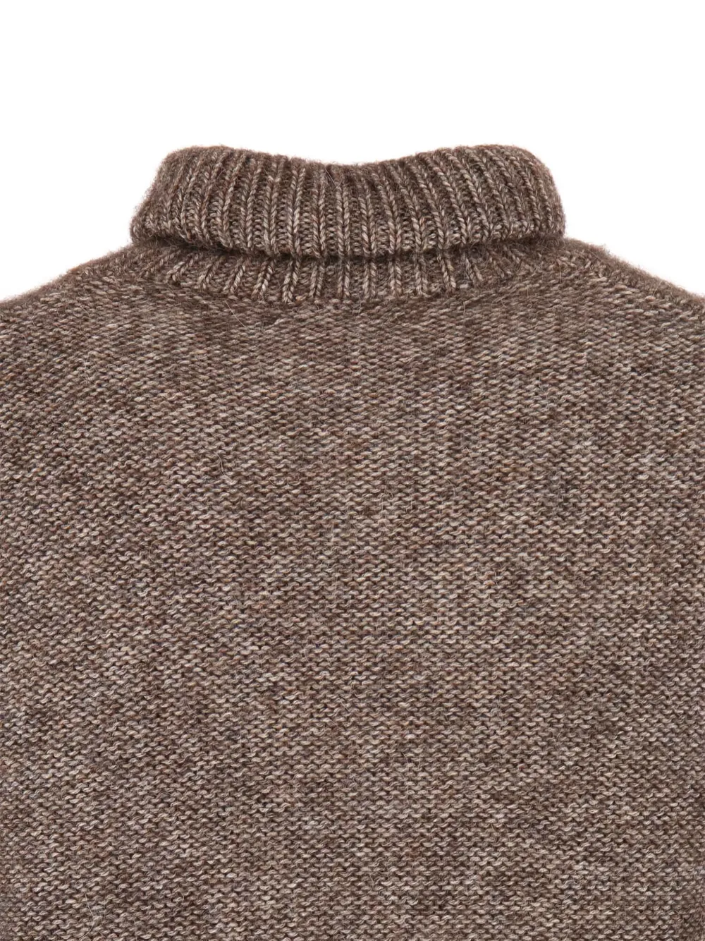 K-way Lapel Sweater In Brown