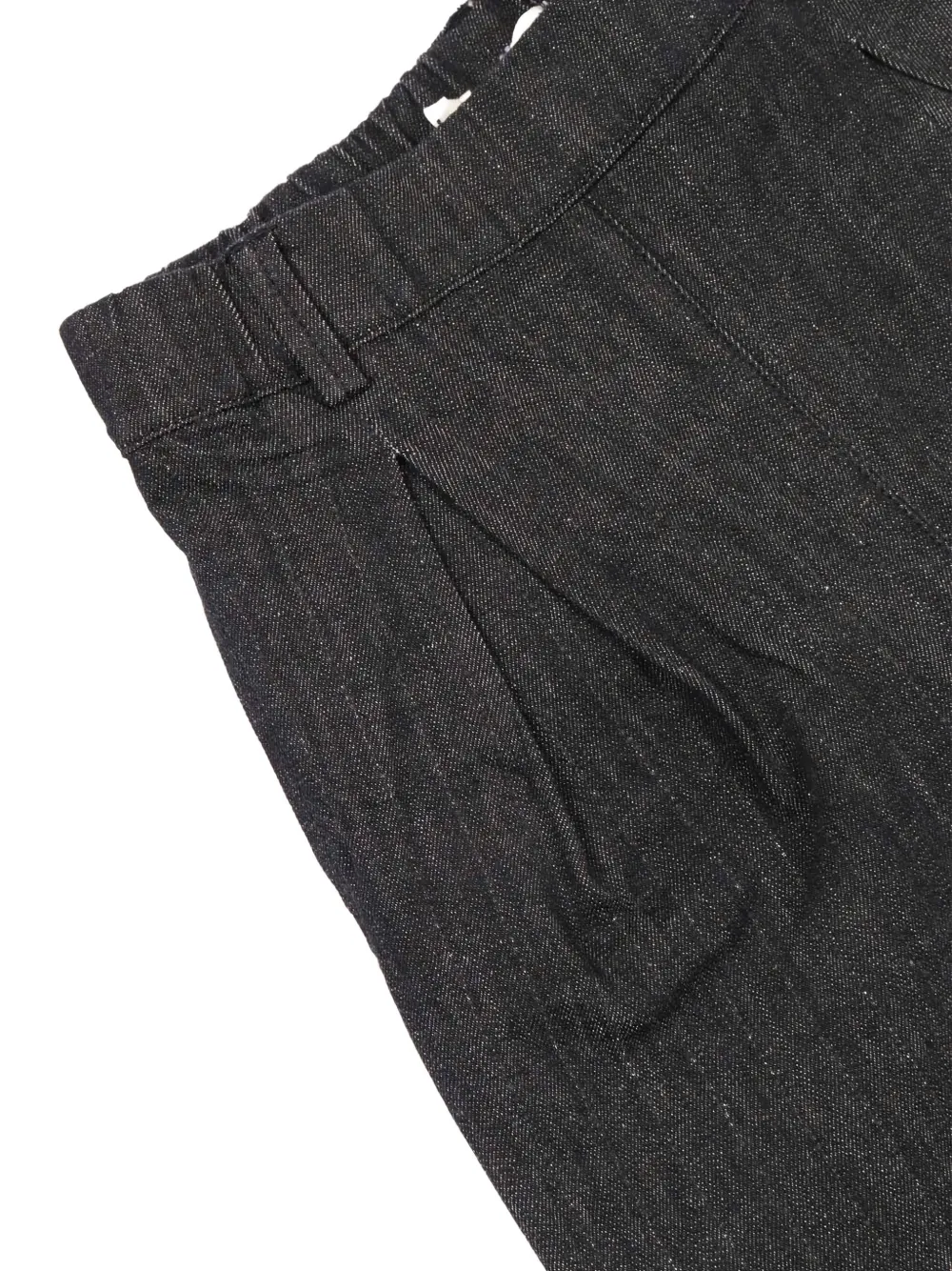 Zhoe & Tobiah Cuffed Trousers In Black