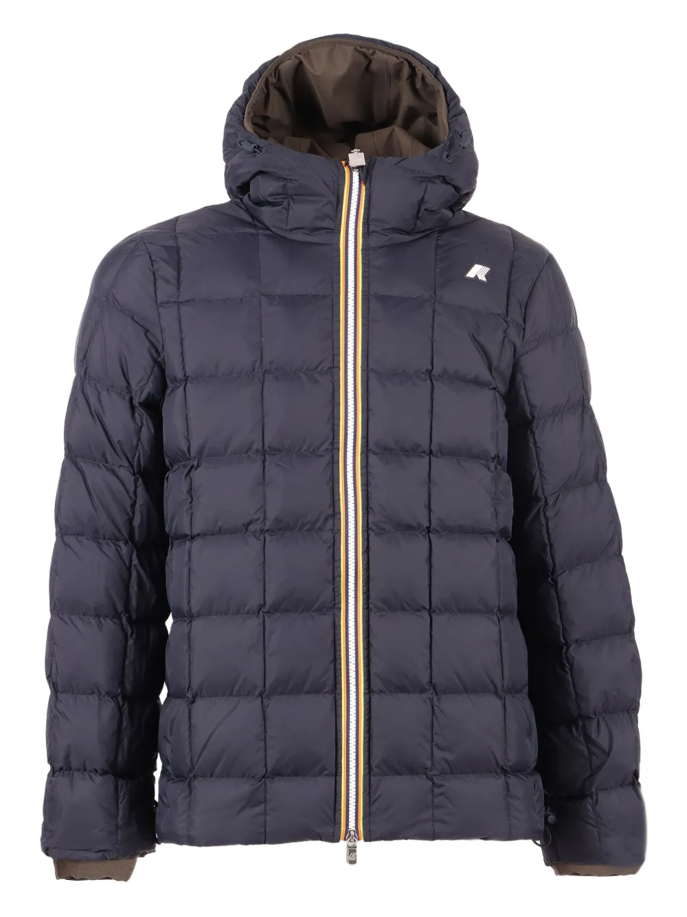 K-way Quilted Jacket In Blue