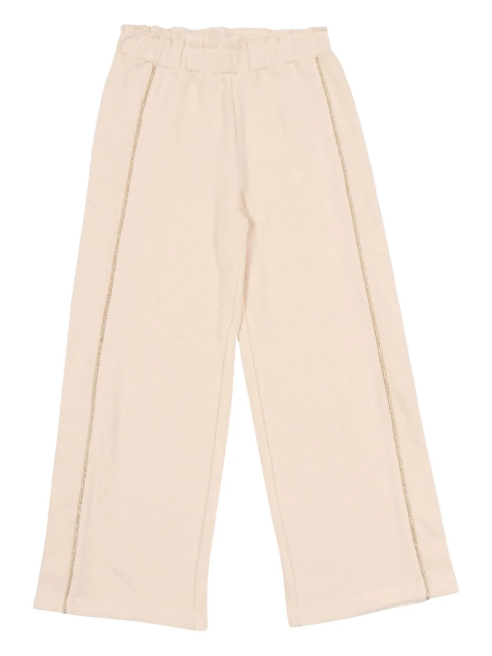 Zhoe & Tobiah Elasticated-waist Pants In Neutral