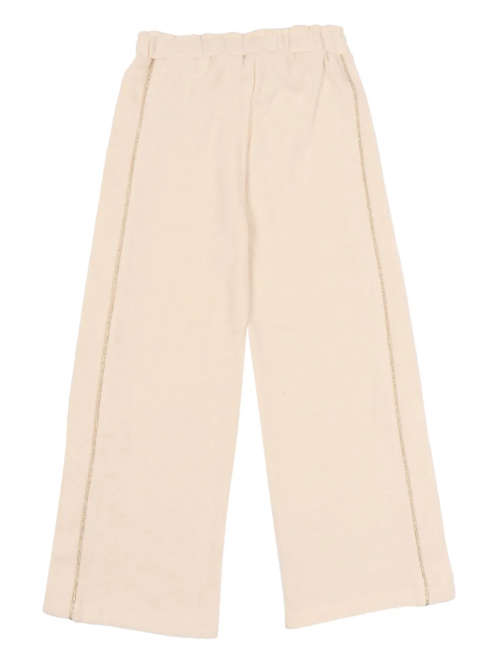 Zhoe & Tobiah Elasticated-waist Pants In Neutral