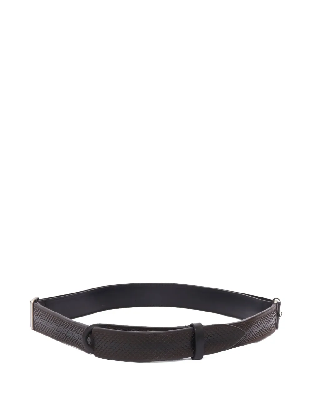 Orciani textured belt | Brown | Image 1