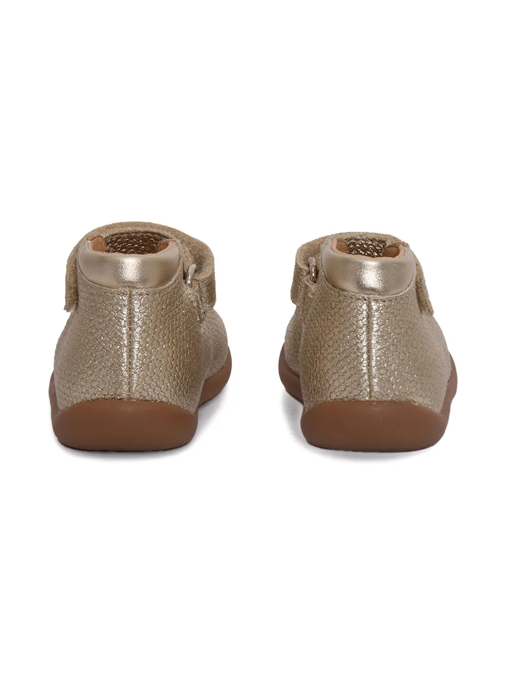 Pom D'api Mary sandalen met textuur en bandje Goud