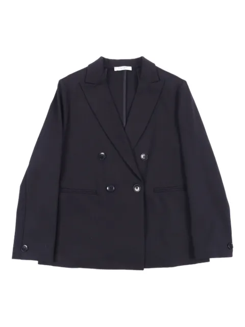 Paolo Pecora Kids double-breasted buttoned blazer