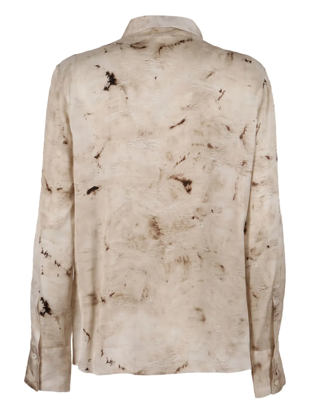 Peserico Zijden blouse - Beige