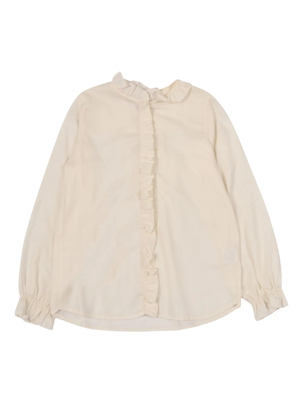 Zhoe & Tobiah ruffled-trim shirt | Neutrals | Image 1