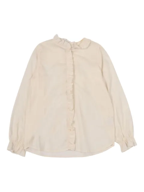Zhoe & Tobiah ruffled-trim shirt