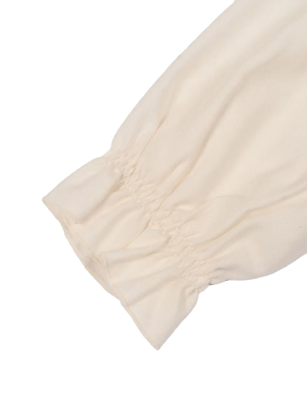 Zhoe & Tobiah T-shirt met ruches Beige