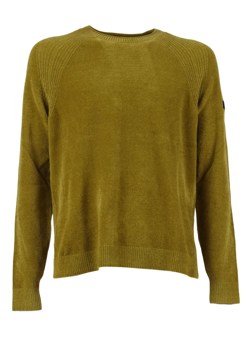 RRD velvet round-neck sweater | Green | Image 1