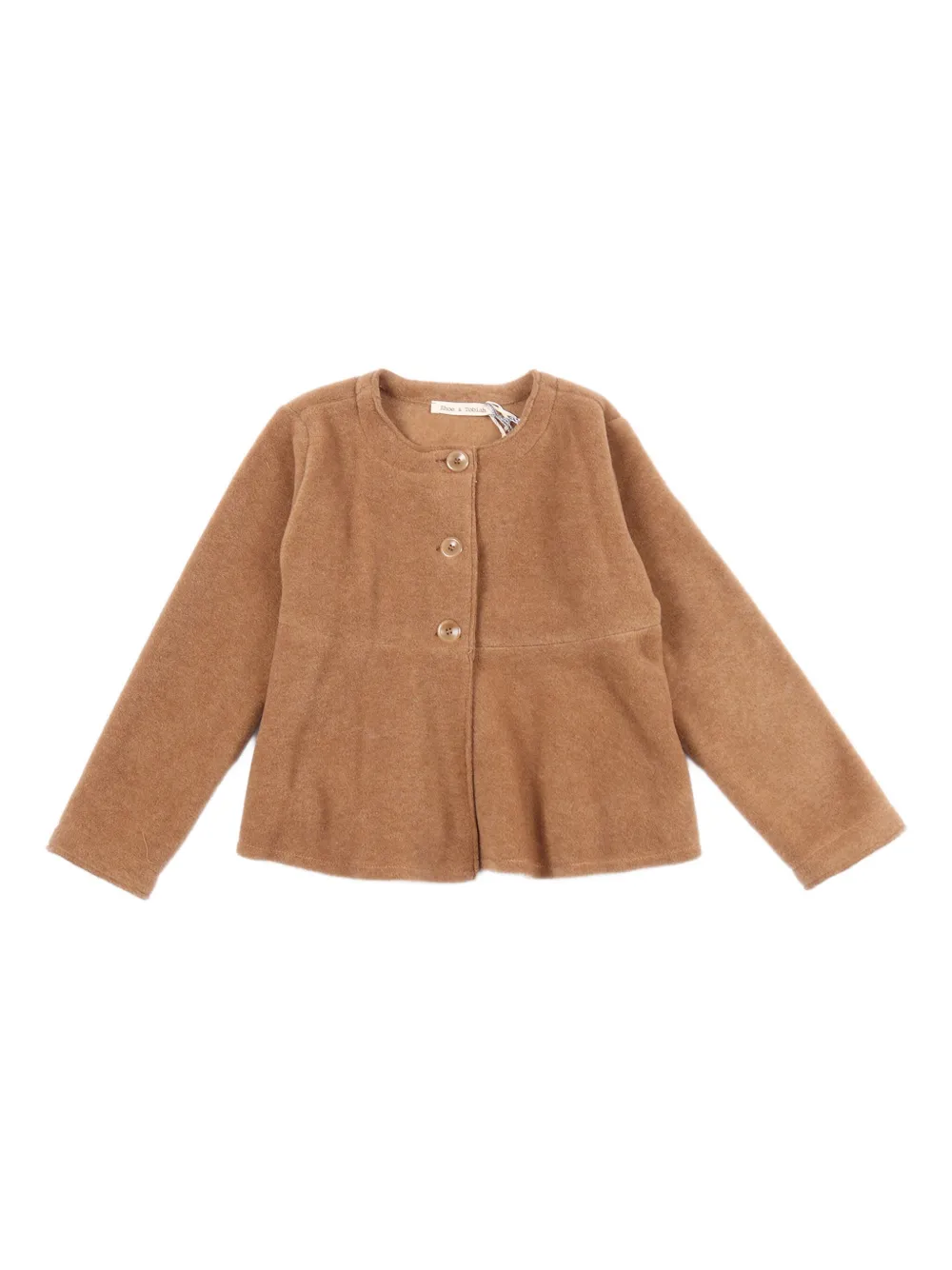 Zhoe & Tobiah Button-down Jacket In Brown