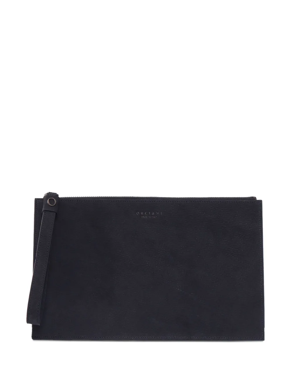 Orciani Logo-lettering Wallet In Black