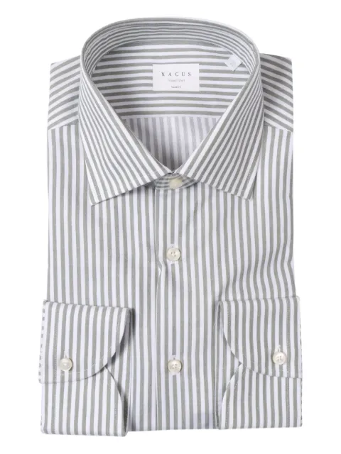 Xacus striped cotton shirt