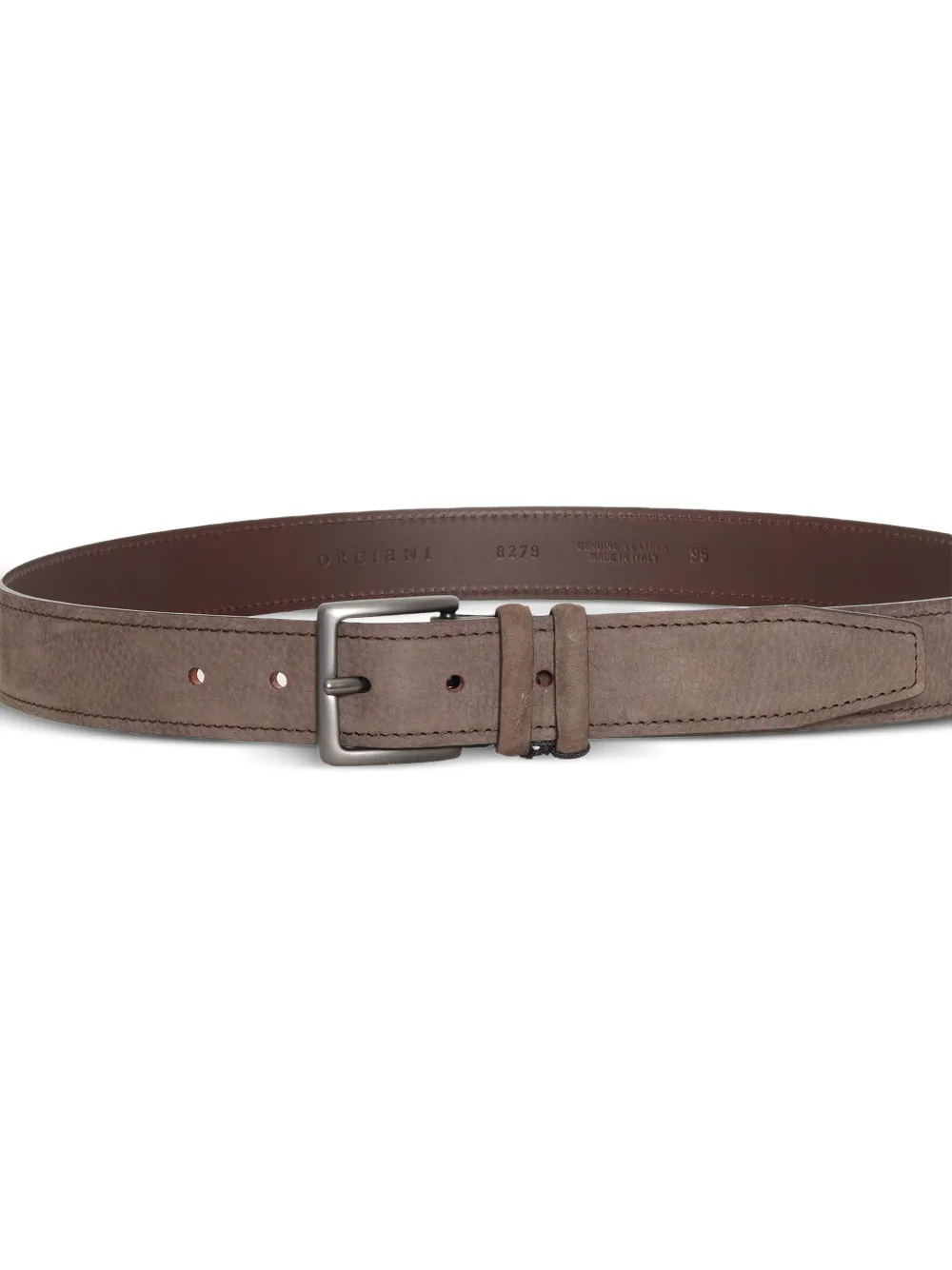 Orciani Nabucco leren riem Bruin