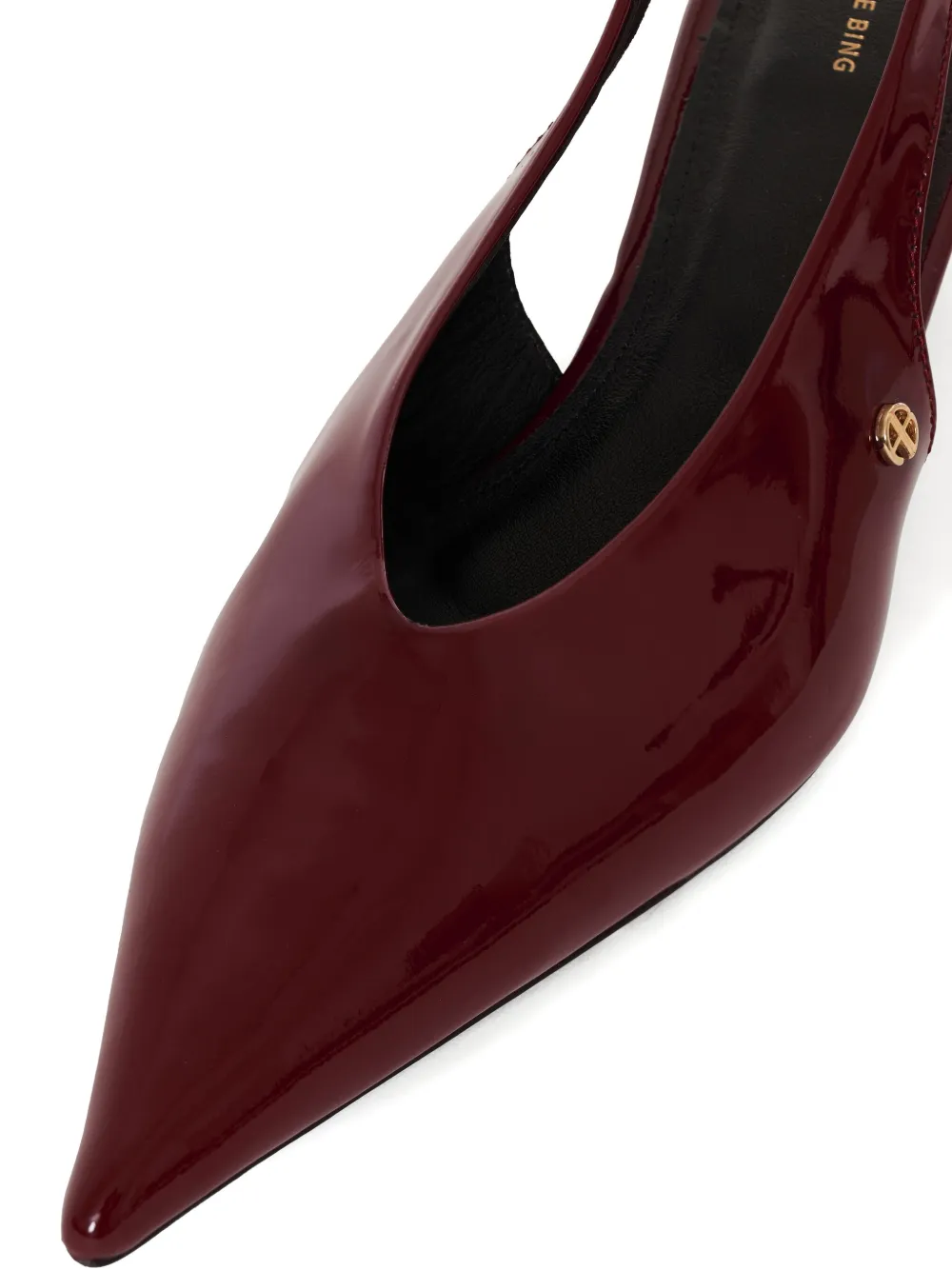 ANINE BING 50 mm Hilda pumps Rood