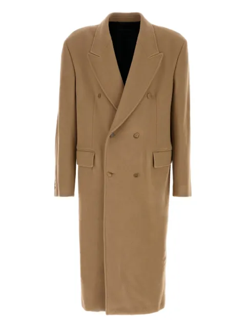 Balenciaga double-breasted wool coat