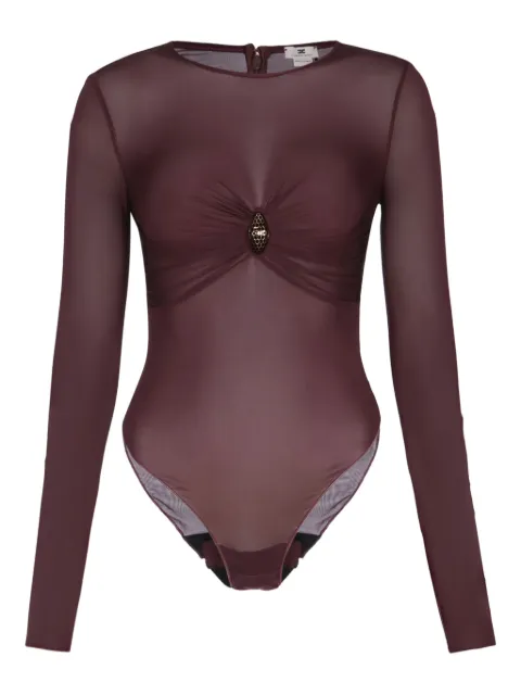 Elisabetta Franchi body con detalles de cristal