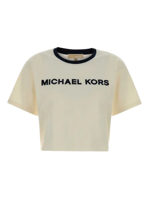 Michael Michael Kors playera de algodón con logo bordado