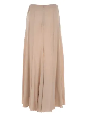 chloe　シルクスカート CHLOÉ Gathered metallic polka-dot silk-blend maxi skirt