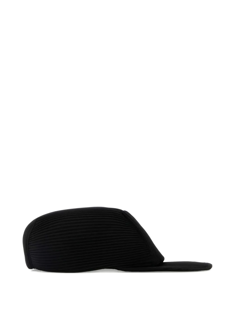 Homme Plissé Issey Miyake plissé baseball cap - Zwart