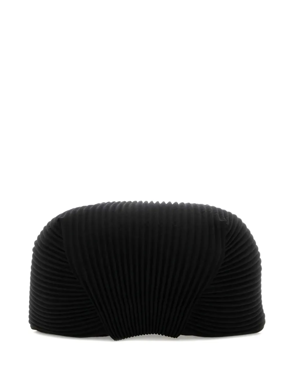 Issey Miyake Homme Plissé  Black Polyester Baseball Cap In Black