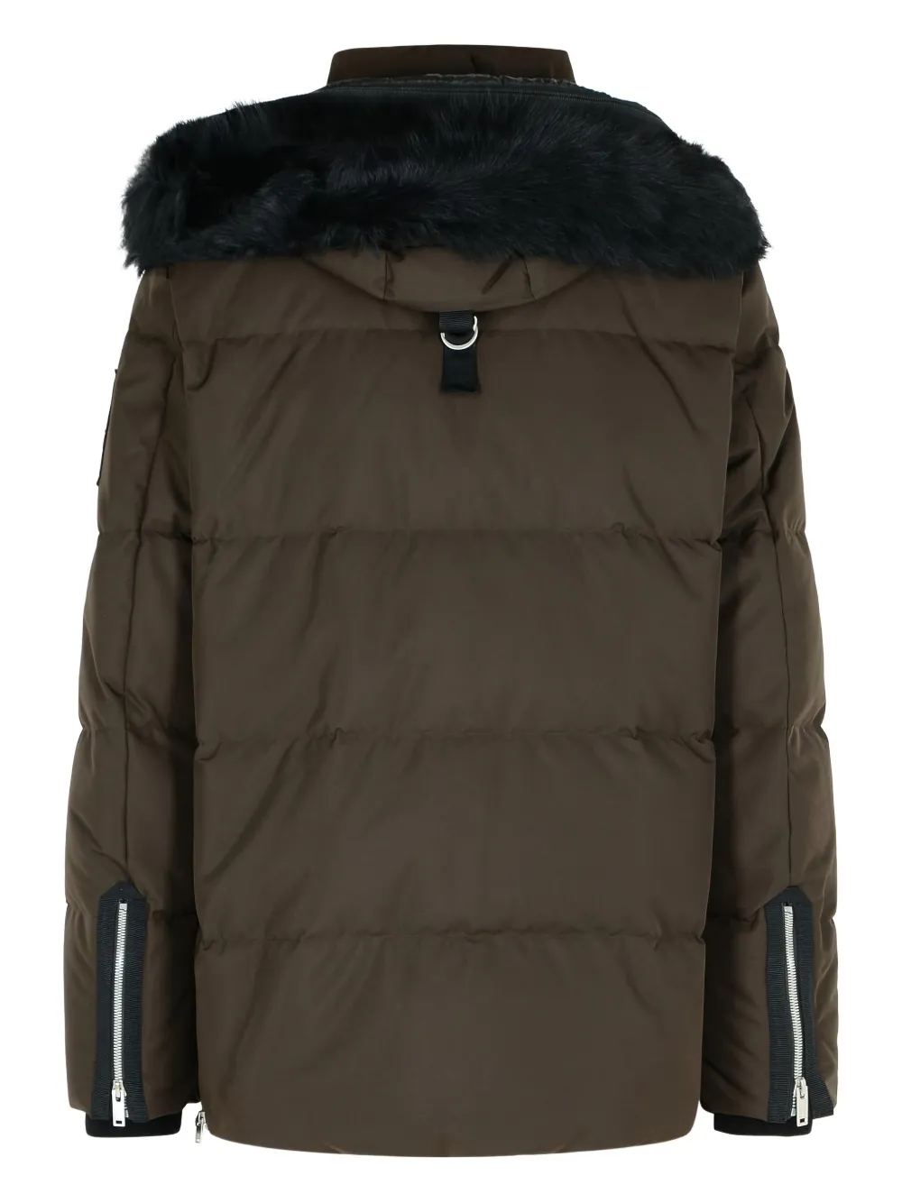 Moose Knuckles Cloud Quilted Coat In Brown