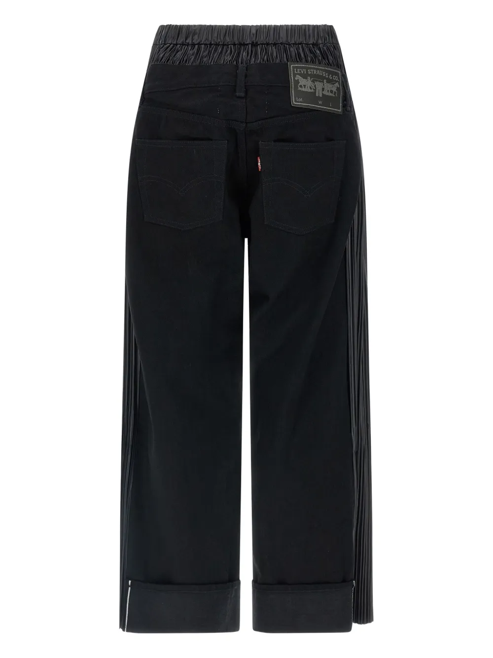 Junya Watanabe Broek met elastische tailleband - Zwart