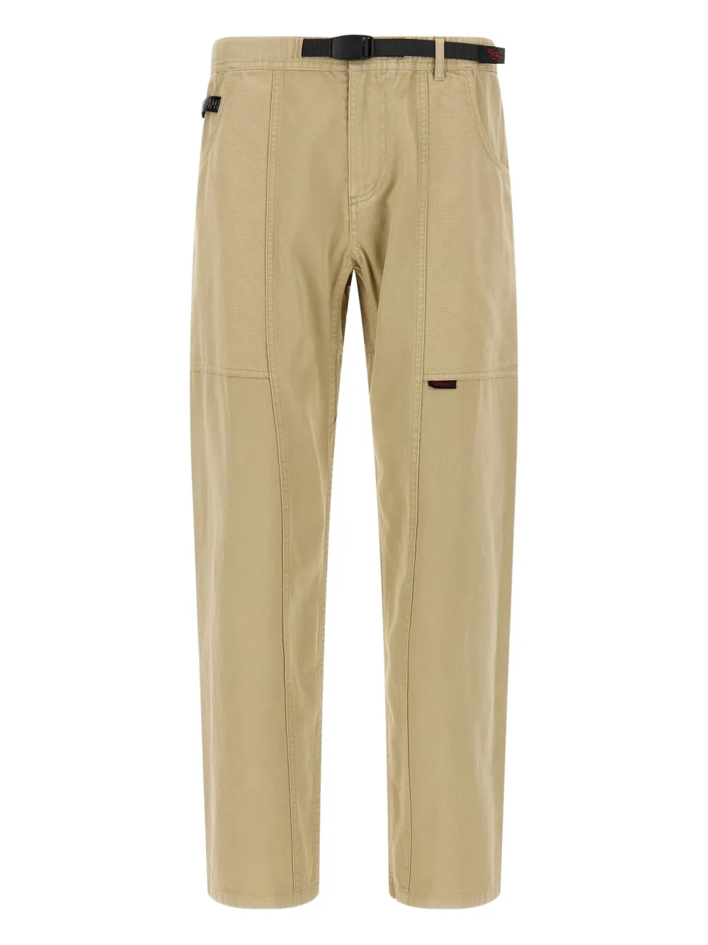 Gramicci Gadget Elastic-waistband Twill Trousers In Neutral
