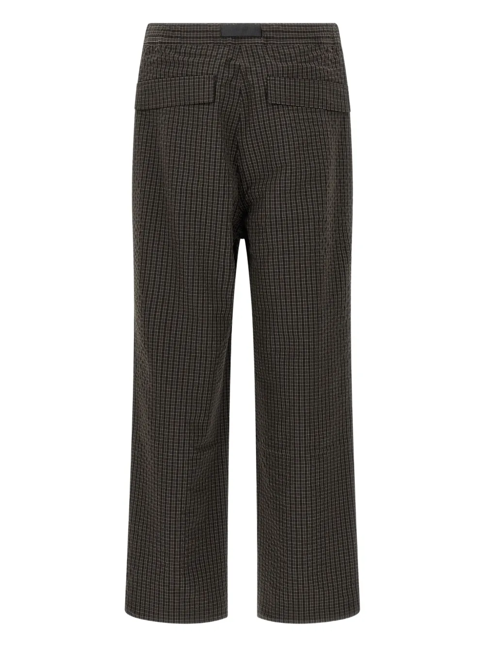 Gramicci Northside geruite broek - Bruin
