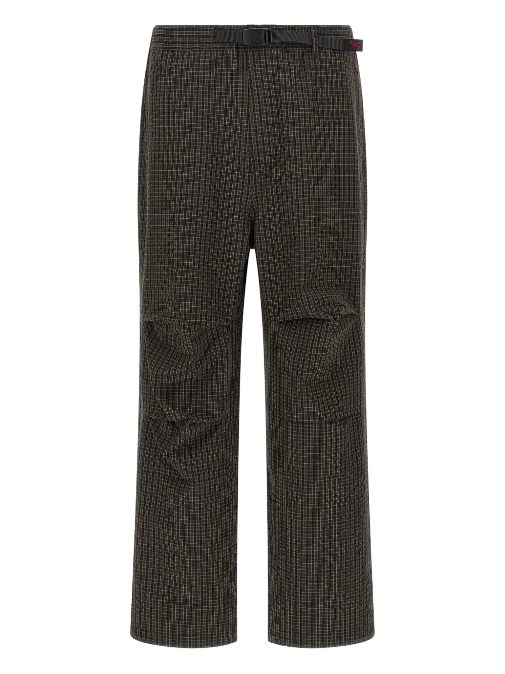 Gramicci Northside Plaid Pants Brown In Green