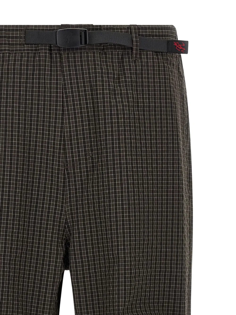 Gramicci Northside Plaid Pants Brown In Green