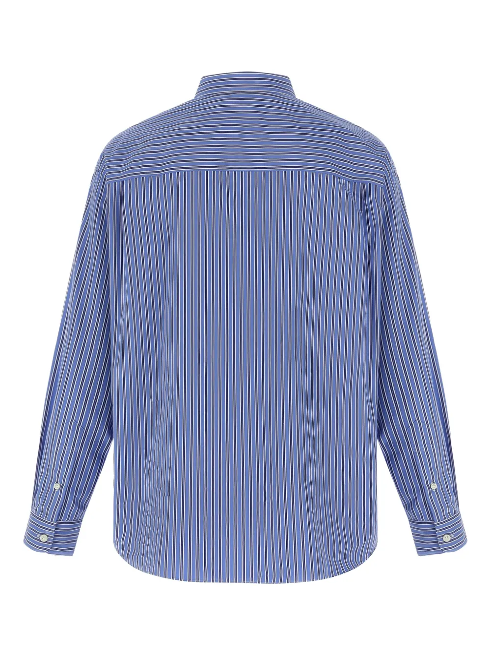 Comme des Garçons Homme Gestreept overhemd - Blauw