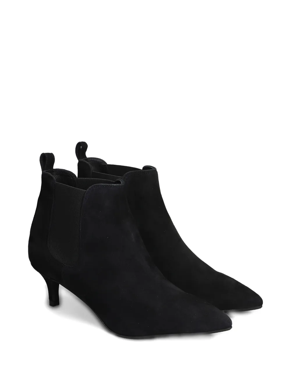 Carmens 50mm Deva Beat Pointed-toe Heeled Ankle Boots In Black