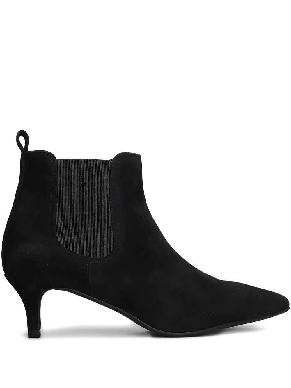 Carmens 50mm Deva Beat Pointed-toe Heeled Ankle Boots In Black