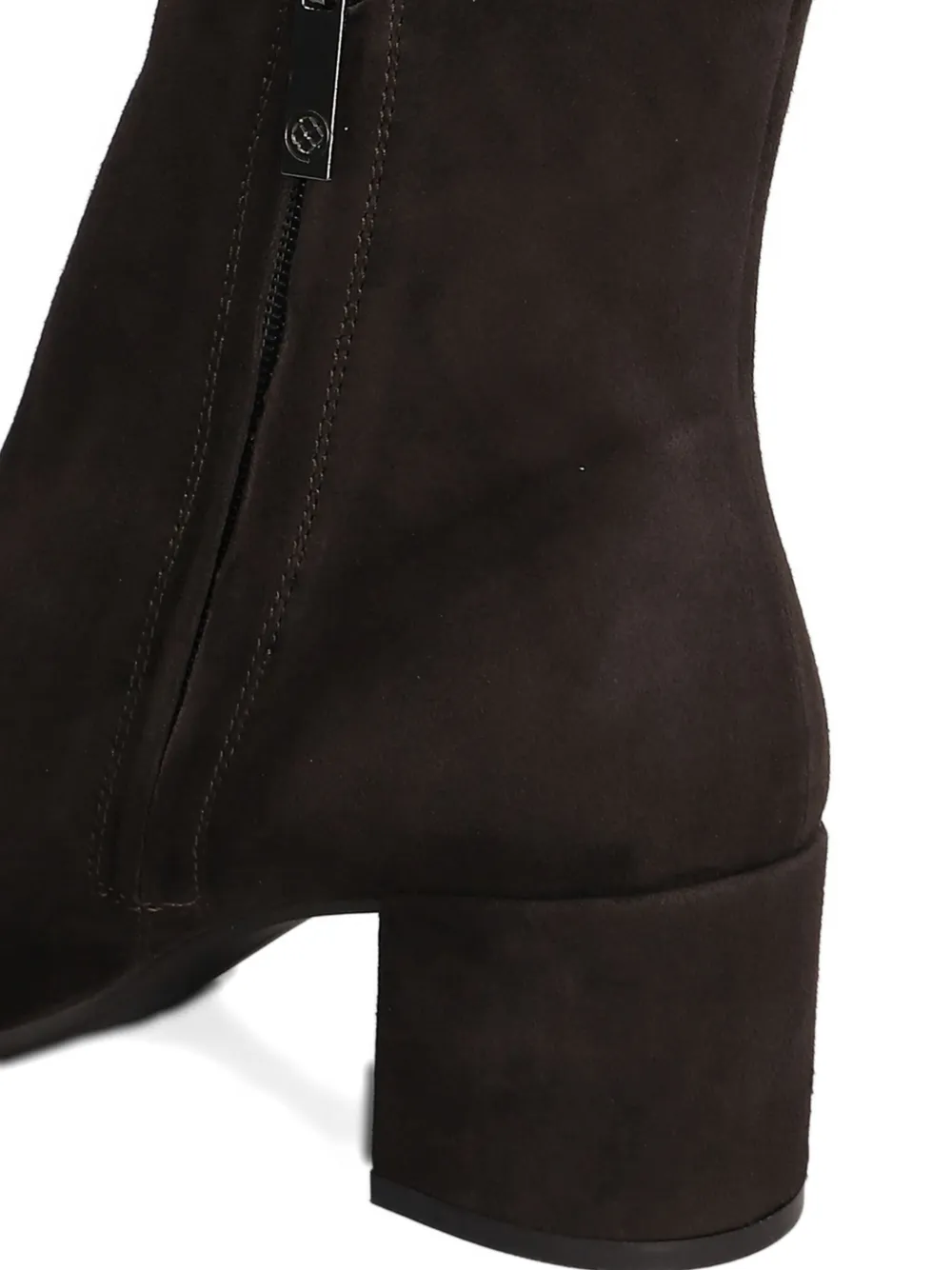 Carmens 50mm Suede Ankle Boots In Brown