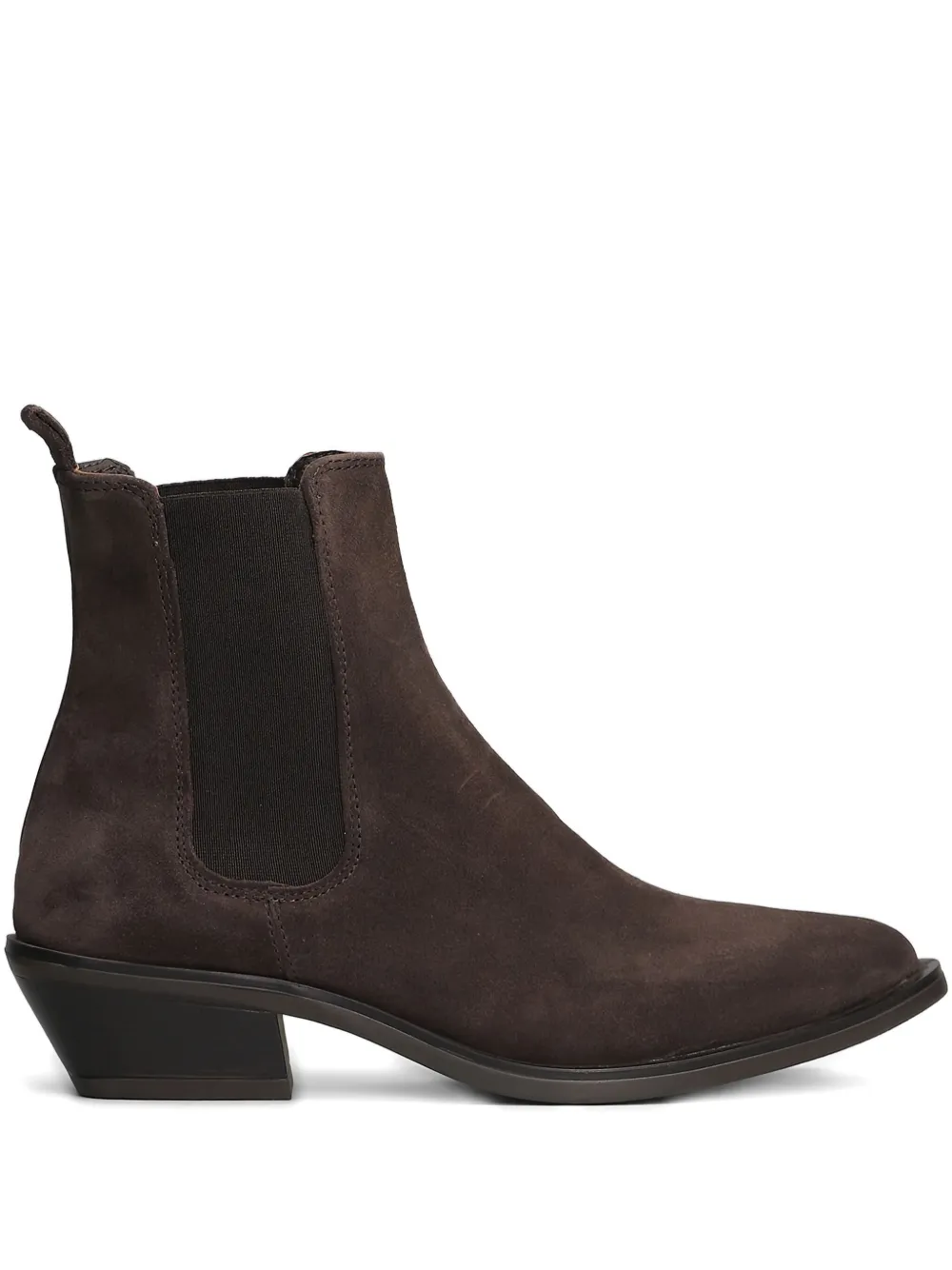 Carmens Pull-on Heel Boots In Brown