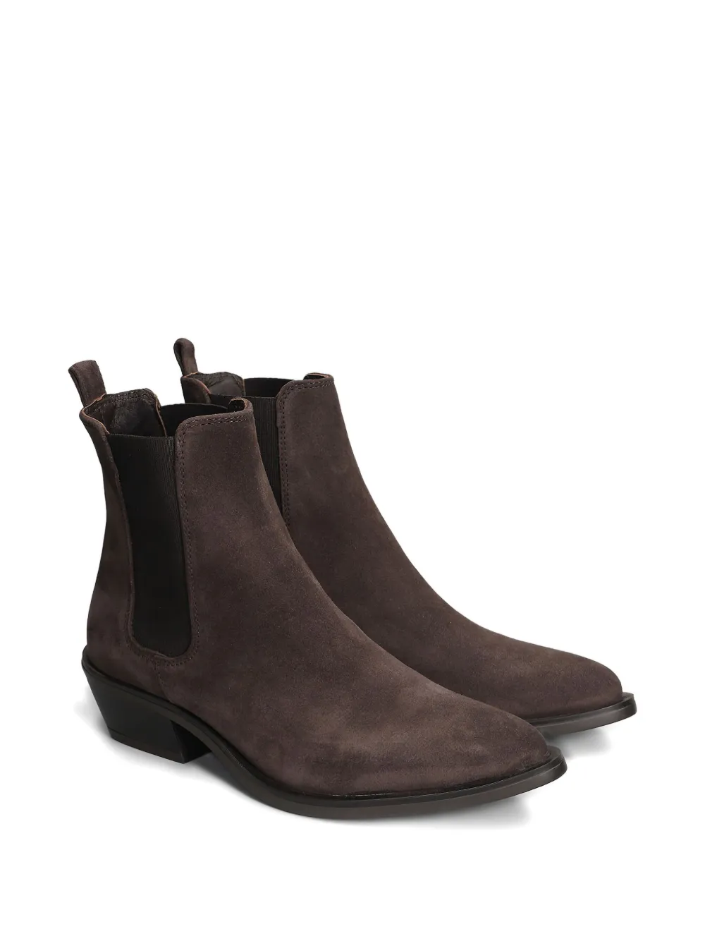 Carmens Pull-on Heel Boots In Brown