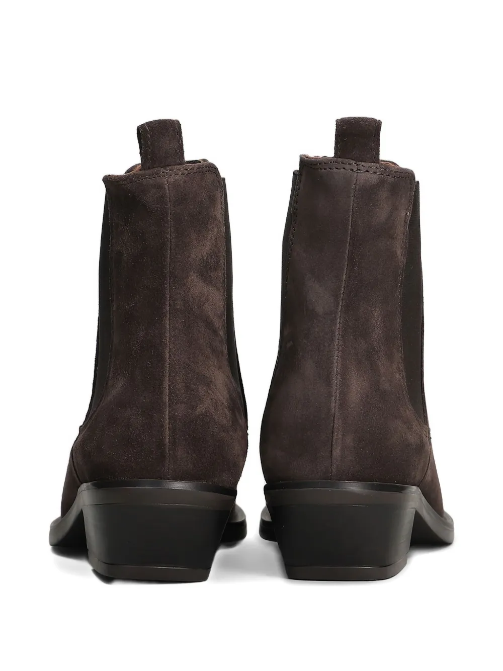 Carmens Pull-on Heel Boots In Brown