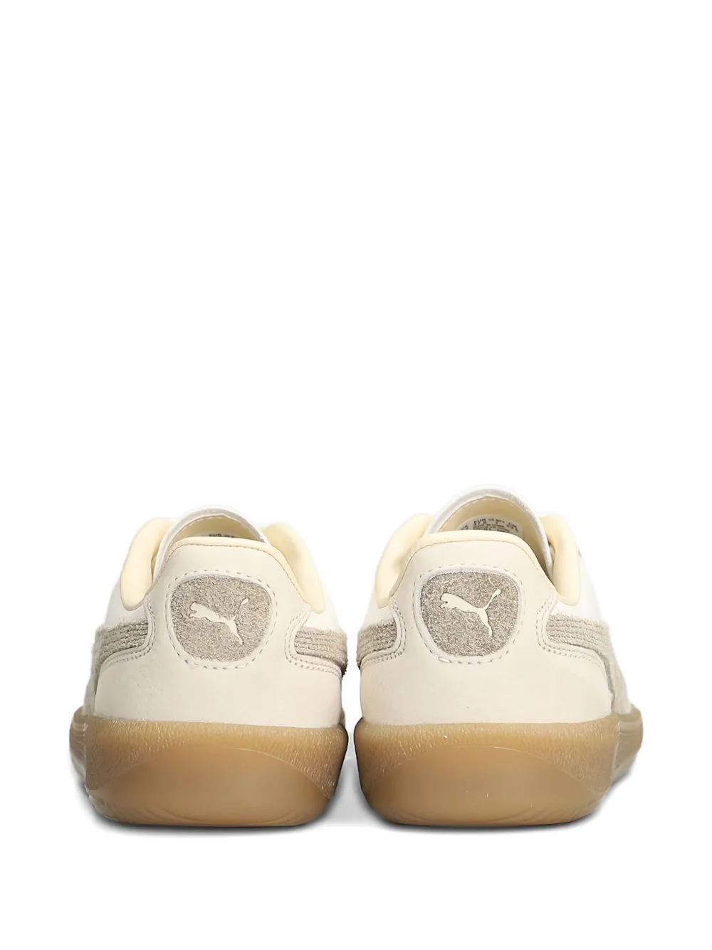 PUMA Palermo suède sneakers met vlakken Beige