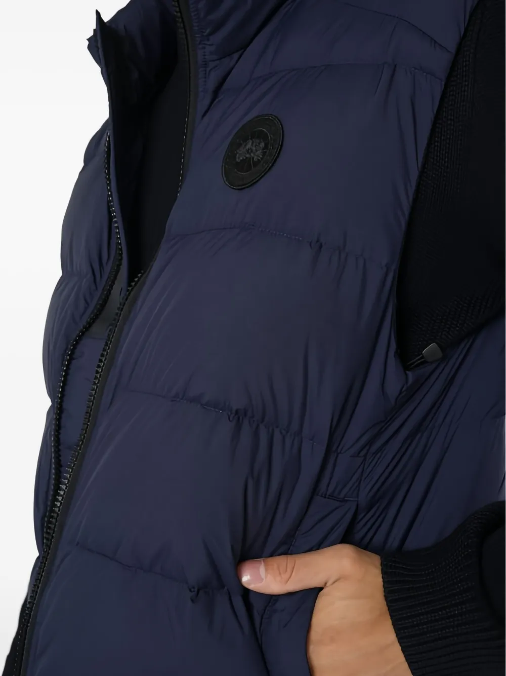 Canada Goose Crofton gilet met rits Blauw