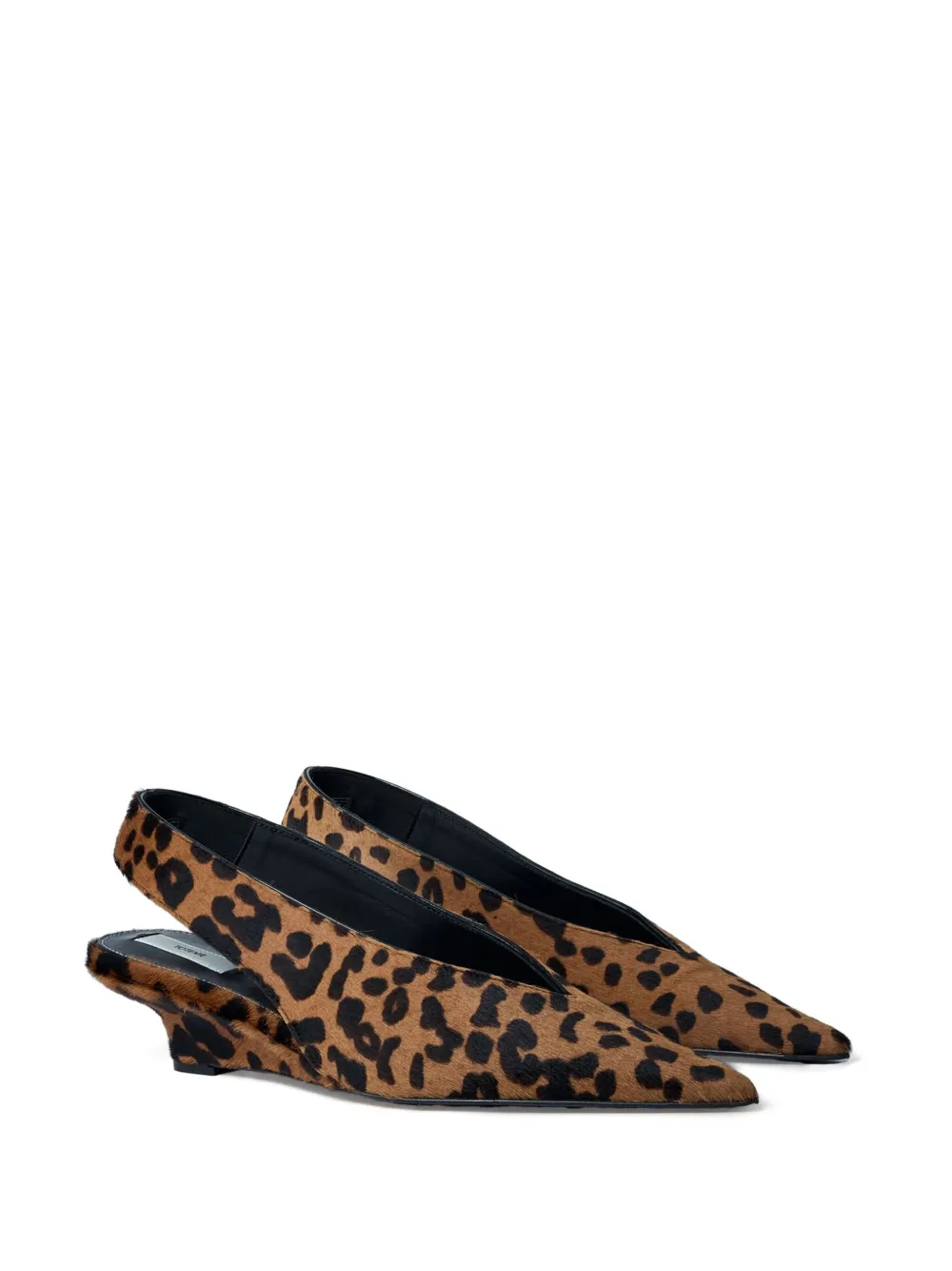 TOTEME 30mm leopard-print pointed-toe pumps | Heeled Pumps | Image 2
