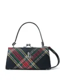 Vivienne Westwood XL Doll plaid tote bag - Black