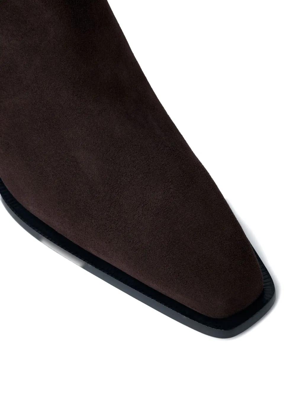 Totême Toteme The City 45 Suede Chelsea Boots In Brown