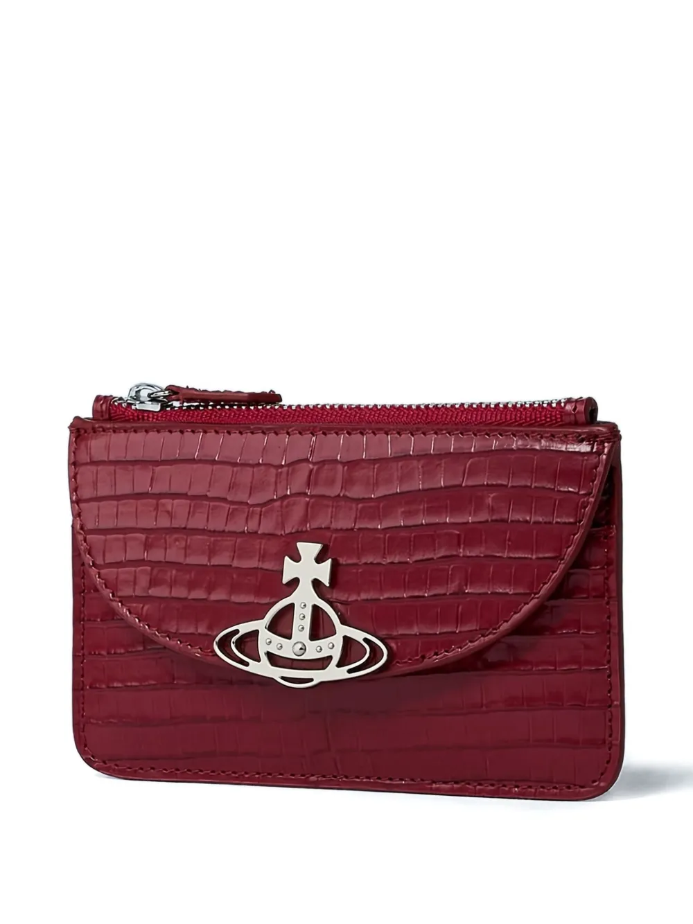 Vivienne Westwood Leren pasjeshouder - Rood